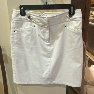 Eccoci white skirt .